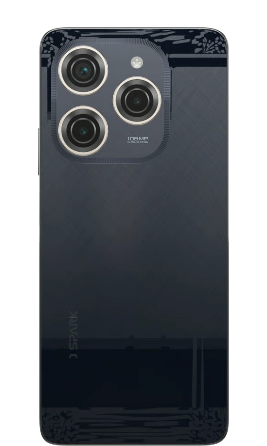 TECNO SPARK 20 PRO - Vista Posterior y Colores