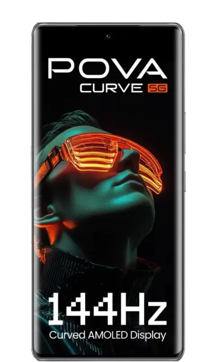 TECNO POCA CURVE - Vista Frontal Oficial